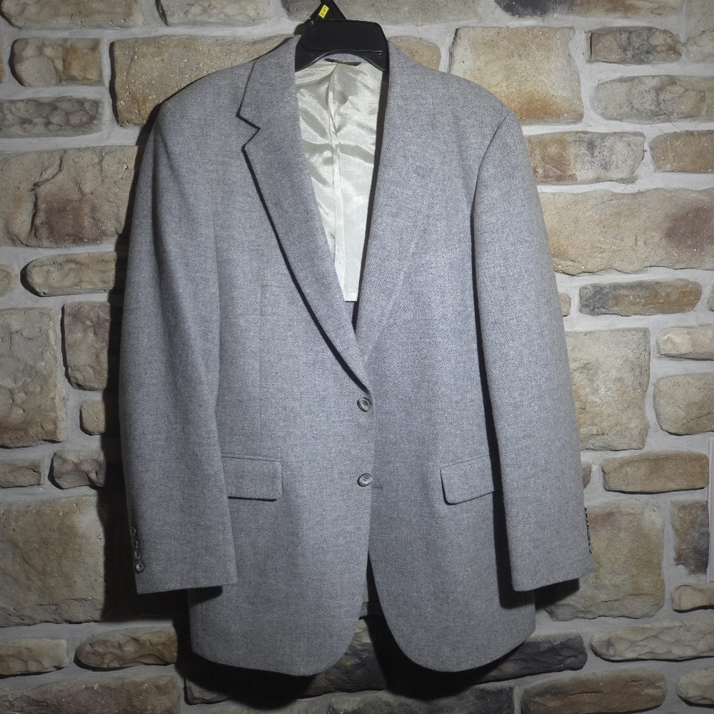 Man In Wool Blazer